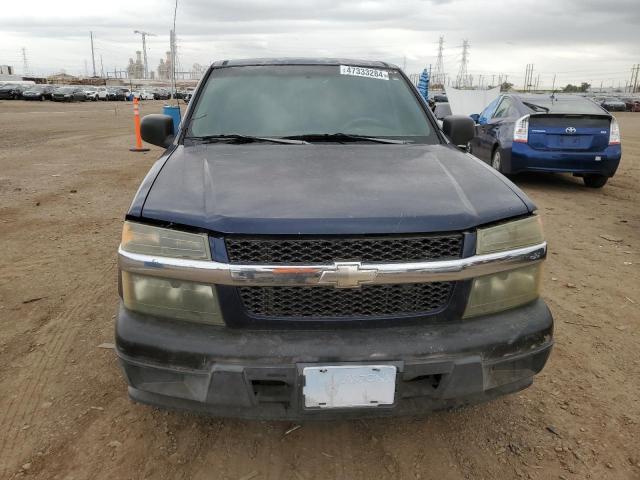 1GCCS13E478190594 - 2007 CHEVROLET COLORADO BLUE photo 5