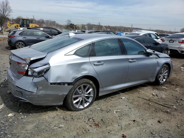 1HGCV1F18MA066785 - 2021 HONDA ACCORD LX SILVER photo 3