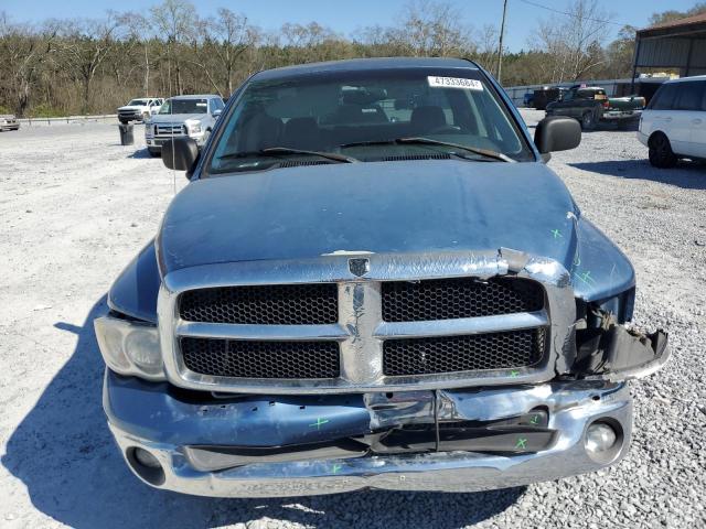 3D7HA18N32G167382 - 2002 DODGE RAM 1500 BLUE photo 5