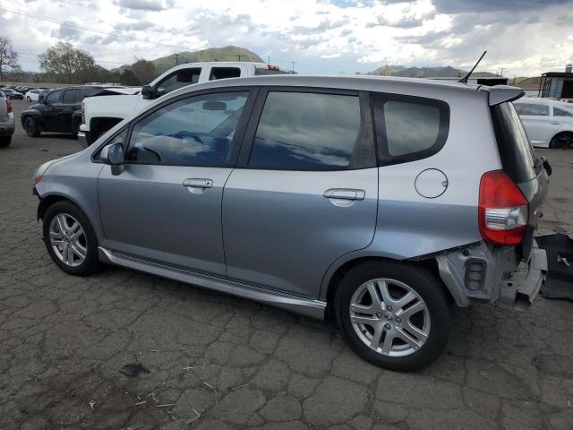 JHMGD38657S054968 - 2007 HONDA FIT S SILVER photo 2