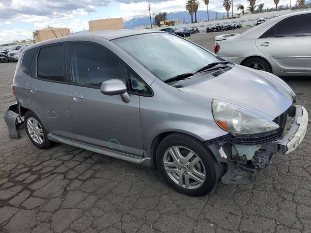 JHMGD38657S054968 - 2007 HONDA FIT S SILVER photo 4