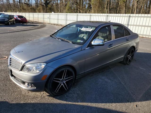 WDDGF81X79F268843 - 2009 MERCEDES-BENZ C 300 4MATIC GRAY photo 1