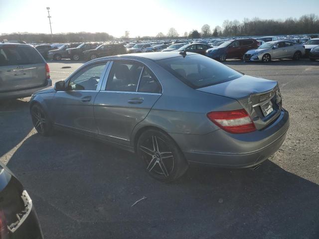 WDDGF81X79F268843 - 2009 MERCEDES-BENZ C 300 4MATIC GRAY photo 2