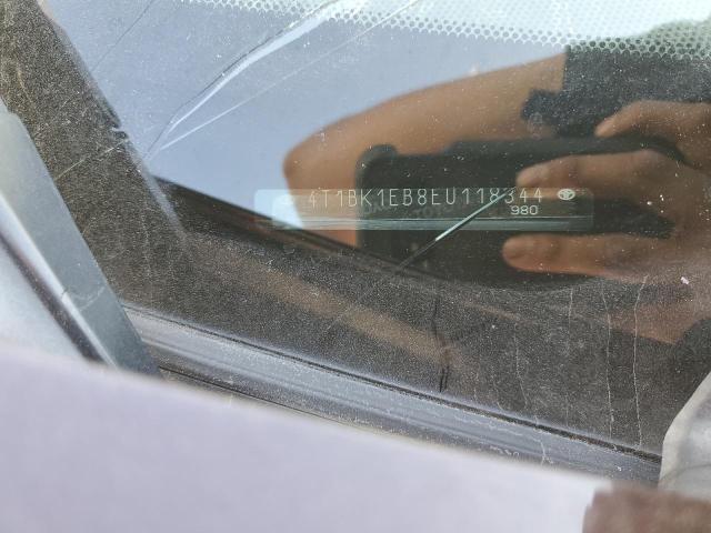 4T1BK1EB8EU118344 - 2014 TOYOTA AVALON BASE 紫色 照片 12