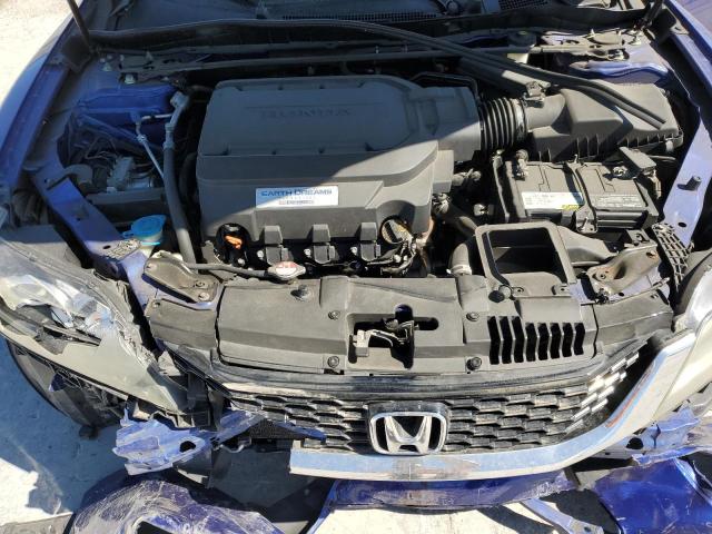 1HGCT2B85DA005795 - 2013 HONDA ACCORD EXL BLUE photo 11