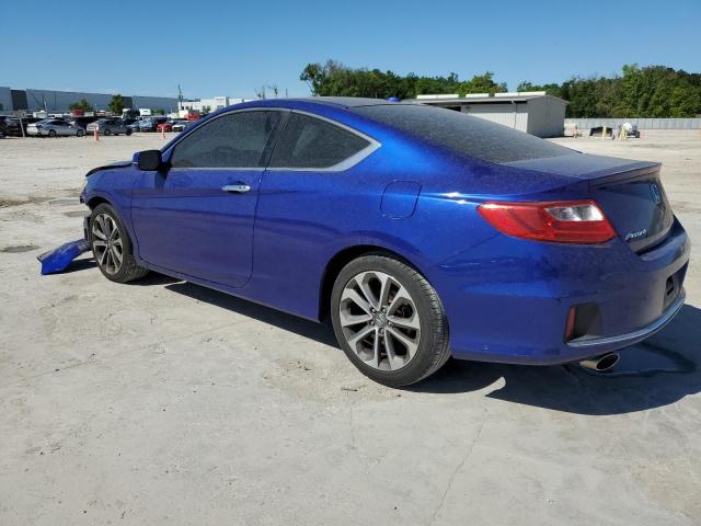 1HGCT2B85DA005795 - 2013 HONDA ACCORD EXL BLUE photo 2