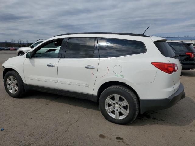 1GNKVJED1BJ315048 - 2011 CHEVROLET TRAVERSE LT WHITE photo 2