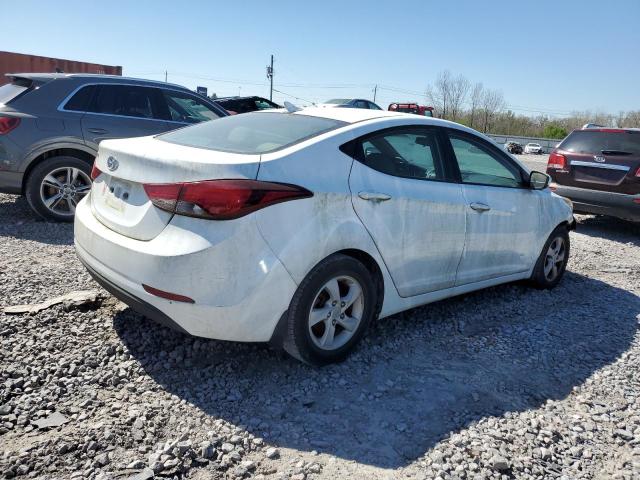 5NPDH4AE9FH651358 - 2015 HYUNDAI ELANTRA SE WHITE photo 3