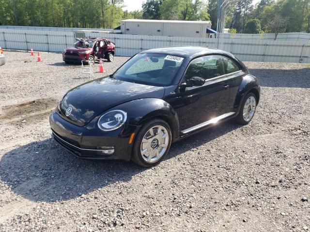 3VWV67AT0DM652638 - 2013 VOLKSWAGEN BEETLE TURBO BLACK photo 1