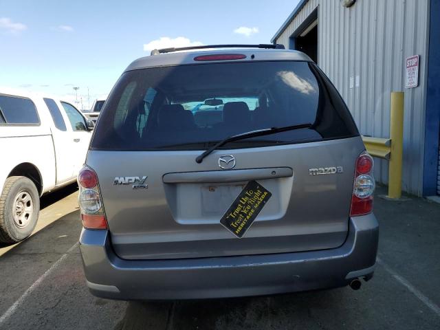 JM3LW28J240523991 - 2004 MAZDA MPV WAGON SILVER photo 6