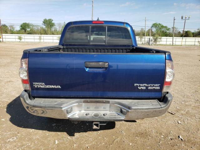 5TFJU4GNXFX077668 - 2015 TOYOTA TACOMA DOUBLE CAB PRERUNNER BLUE photo 6