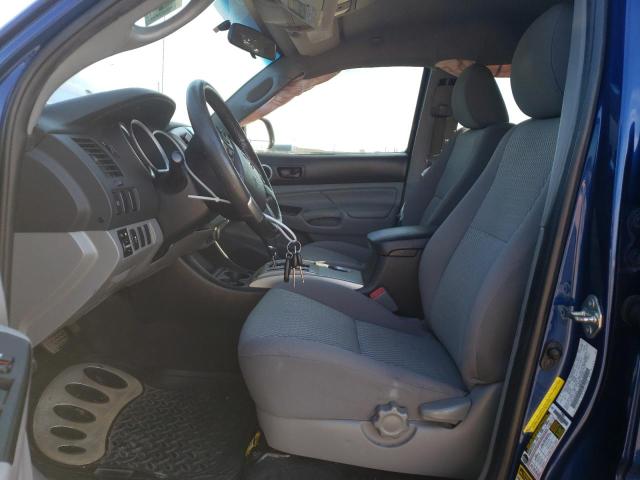 5TFJU4GNXFX077668 - 2015 TOYOTA TACOMA DOUBLE CAB PRERUNNER BLUE photo 7