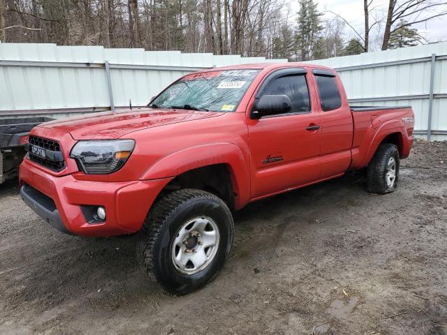 5TFUU4ENXEX088524 - 2014 TOYOTA TACOMA RED photo 1