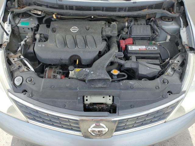 3N1BC11E98L443202 - 2008 NISSAN VERSA S SILVER photo 11