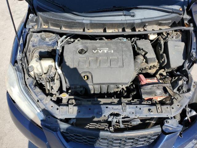 2T1KU40EX9C184057 - 2009 TOYOTA COROLLA MA BLUE photo 11