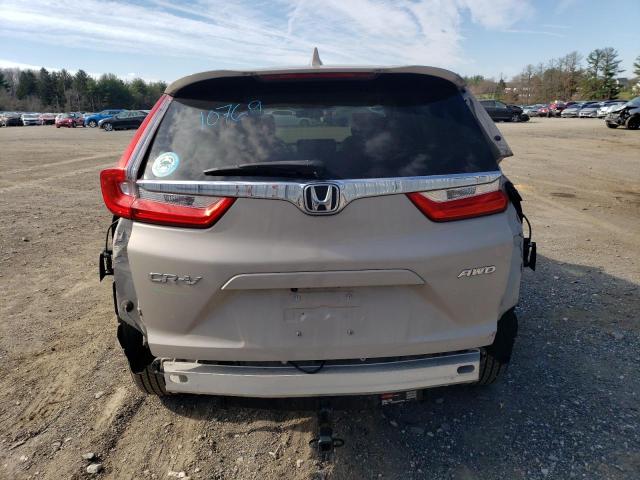 5J6RW2H5XJL003046 - 2018 HONDA CR-V EX TAN photo 6