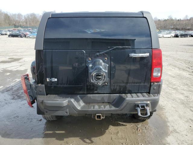 5GTEN13E898132953 - 2009 HUMMER H3 BLACK photo 6