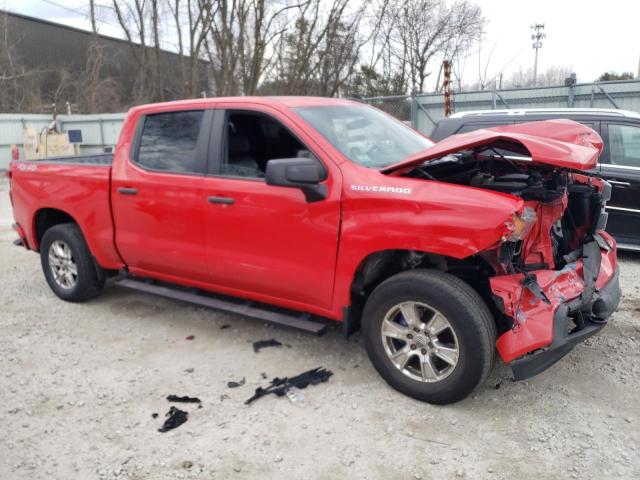 3GCUYBEF0KG102979 - 2019 CHEVROLET SILVERADO K1500 CUSTOM RED photo 4