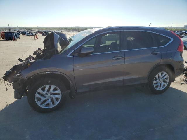 2HKRM3H76FH557473 - 2015 HONDA CR-V EXL GRAY photo 1