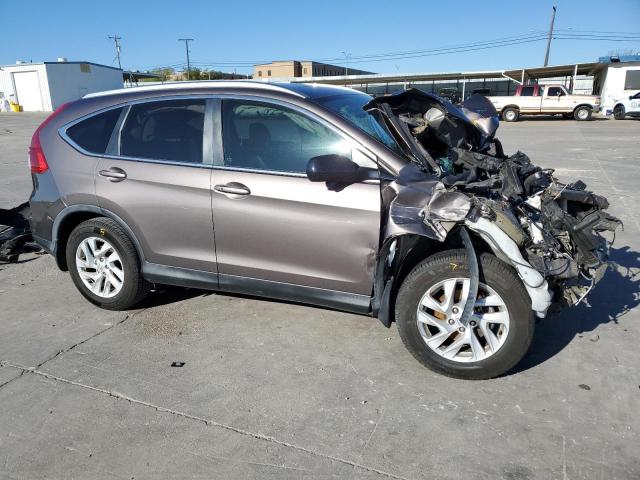 2HKRM3H76FH557473 - 2015 HONDA CR-V EXL GRAY photo 4