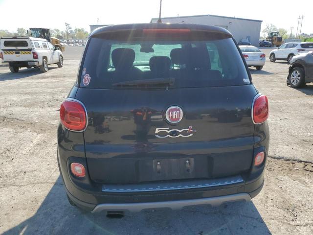 ZFBCFADH4EZ007380 - 2014 FIAT 500L TREKKING BLACK photo 6