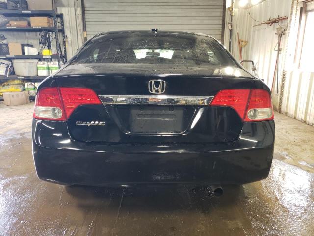 19XFA16919E024055 - 2009 HONDA CIVIC EXL შავი ფოტო 6