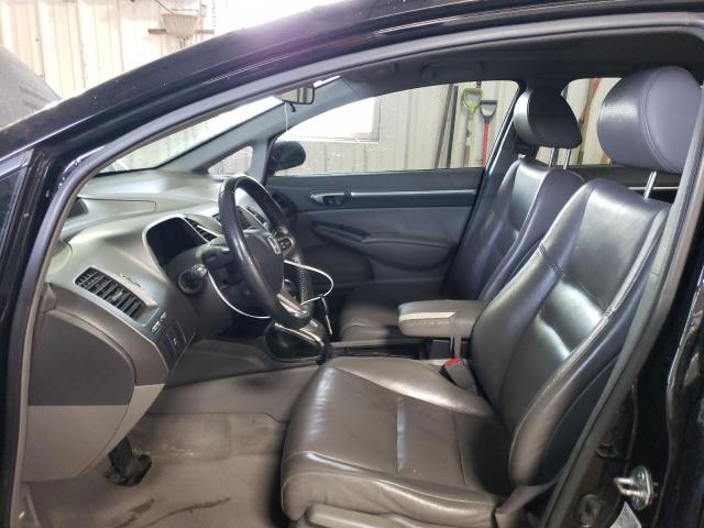 19XFA16919E024055 - 2009 HONDA CIVIC EXL შავი ფოტო 7