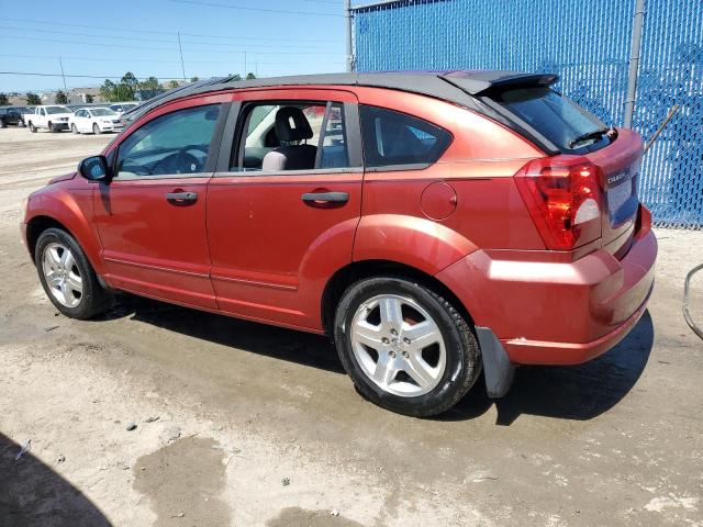 1B3HB48C47D109035 - 2007 DODGE CALIBER SXT RED photo 2