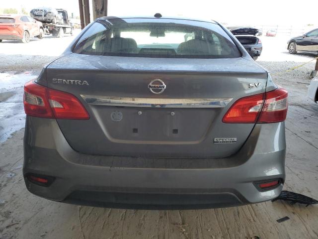 3N1AB7AP4KY294291 - 2019 NISSAN SENTRA S GRAY photo 6