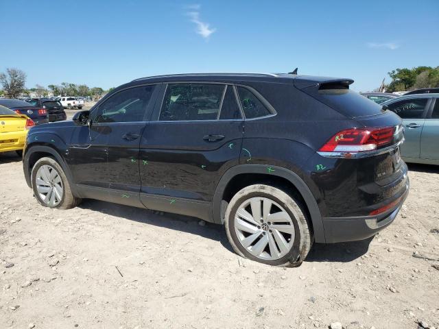 1V2WE2CA7MC204499 - 2021 VOLKSWAGEN ATLAS CROS SE Черный фото 2