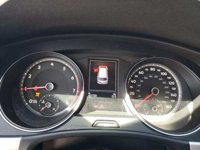 1V2WE2CA7MC204499 - 2021 VOLKSWAGEN ATLAS CROS SE Черный фото 9