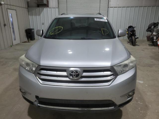 5TDYK3EH0BS041418 - 2011 TOYOTA HIGHLANDER LIMITED SILVER photo 5