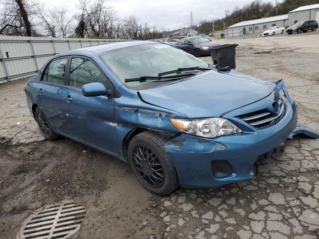 5YFBU4EE8DP216747 - 2013 TOYOTA COROLLA BASE BLUE photo 4