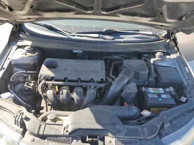 KNAFU4A2XA5072864 - 2010 KIA FORTE EX GRAY photo 11