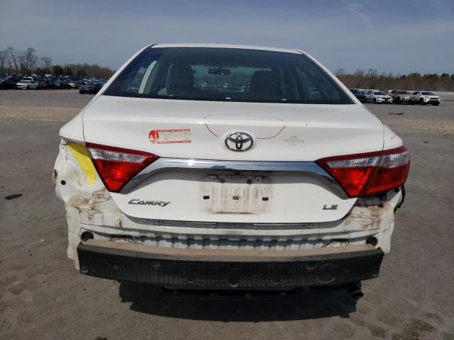 4T4BF1FK3FR496467 - 2015 TOYOTA CAMRY LE WHITE photo 6