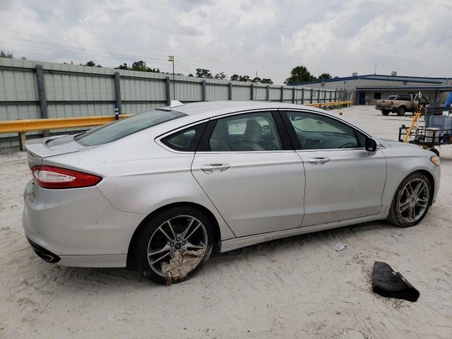 3FA6P0K91FR166611 - 2015 FORD FUSION TITANIUM SILVER photo 3