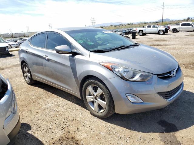 KMHDH4AE0CU422919 - 2012 HYUNDAI ELANTRA GLS GRAY photo 4