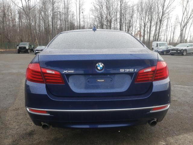 WBA5B3C50GG259661 - 2016 BMW 535 XI BLUE photo 6