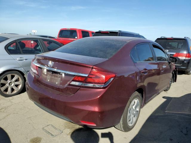 2HGFB2F51FH533709 - 2015 HONDA CIVIC LX BURGUNDY photo 3