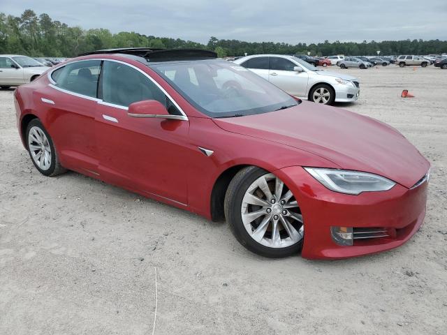 5YJSA1E29HF189461 - 2017 TESLA MODEL S წითელი ფოტო 4