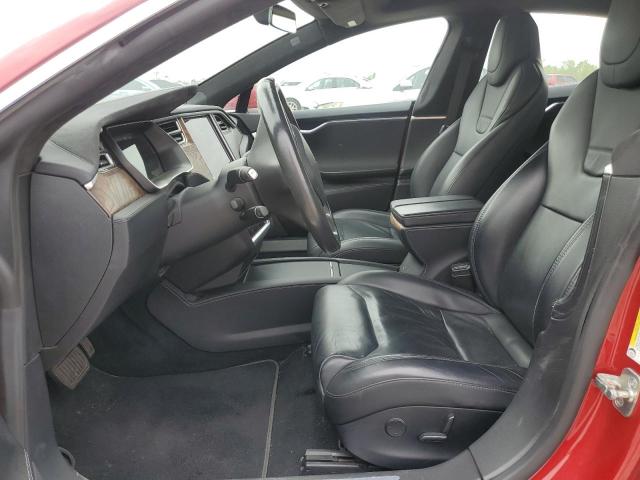 5YJSA1E29HF189461 - 2017 TESLA MODEL S წითელი ფოტო 7