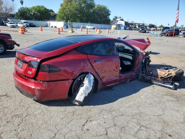 5YJSA1E67PF524394 - 2023 TESLA MODEL S Qırmızı foto 3