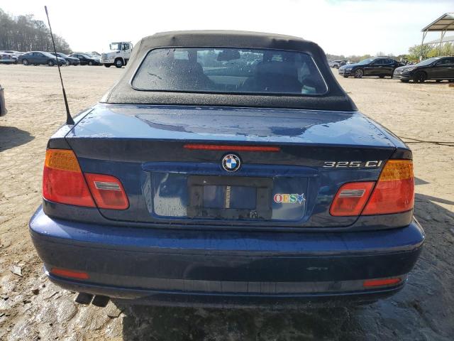 WBABW334X4PL27216 - 2004 BMW 325 CI BLUE photo 6