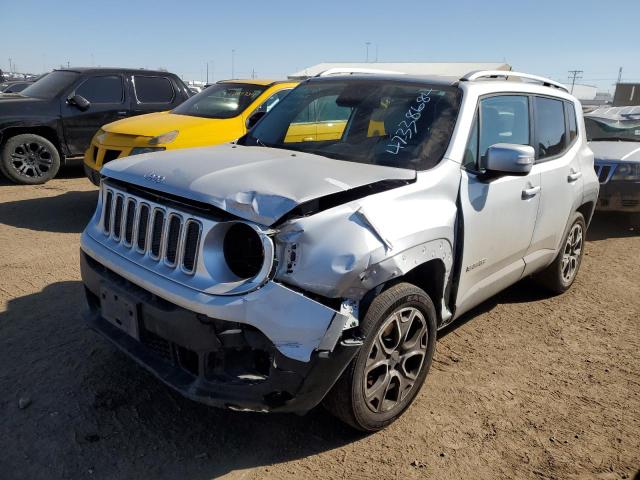 ZACCJBDT8FPB77277 - 2015 JEEP RENEGADE LIMITED SILVER photo 1