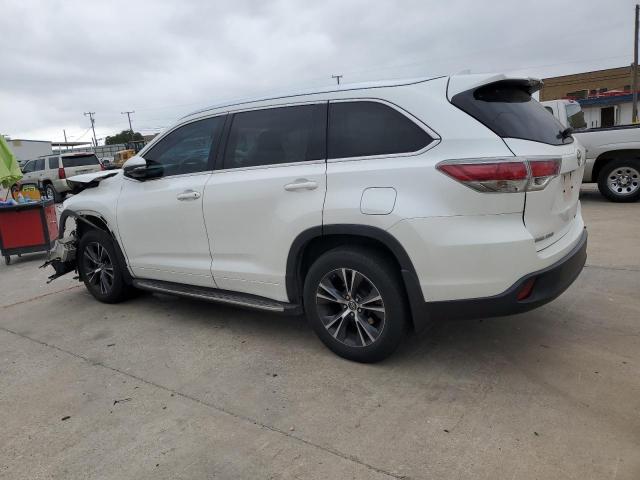 5TDKKRFH6GS175753 - 2016 TOYOTA HIGHLANDER XLE 白色 照片 2