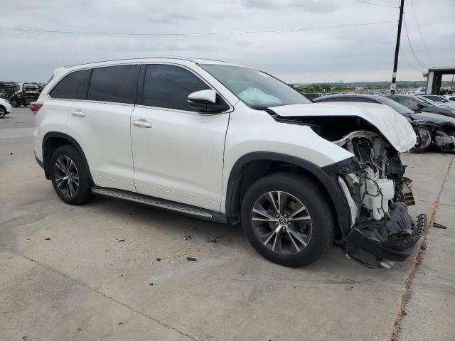 5TDKKRFH6GS175753 - 2016 TOYOTA HIGHLANDER XLE 白色 照片 4