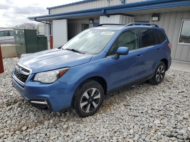 JF2SJAJC5HH557358 - 2017 SUBARU FORESTER 2.5I LIMITED BLUE photo 1