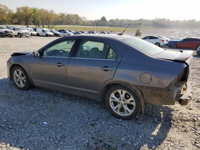 3FAHP0HA6CR267519 - 2012 FORD FUSION SE GRAY photo 2