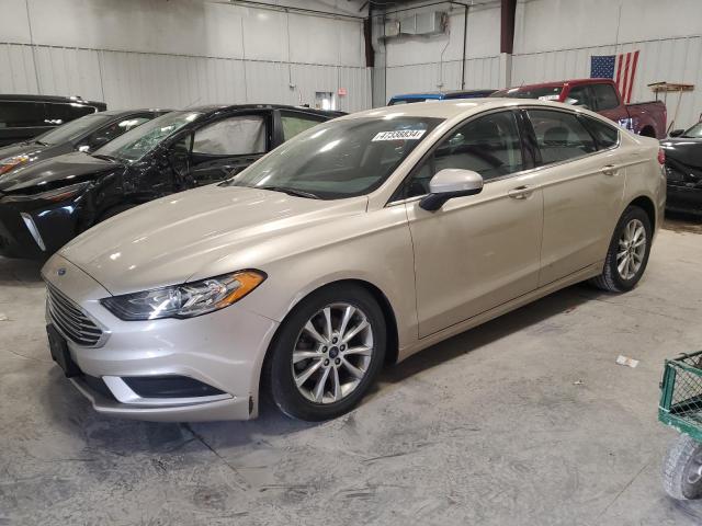 3FA6P0H70HR245969 - 2017 FORD FUSION SE GOLD photo 1