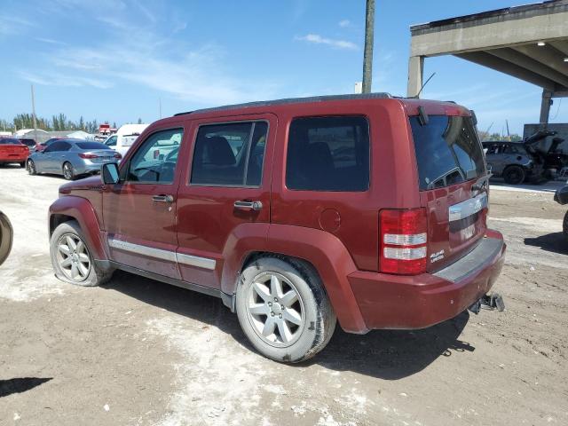 1J8GN58K29W527172 - 2009 JEEP LIBERTY LIMITED RED photo 2